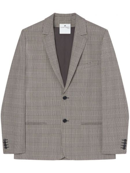 Kontrolleret blazer Courreges sort