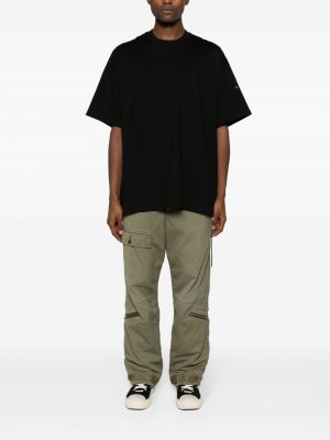 Křišťálové bavlněné tričko Mastermind Japan černé