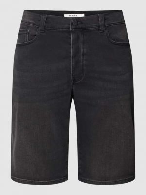 Szorty jeansowe z kieszeniami Review czarne