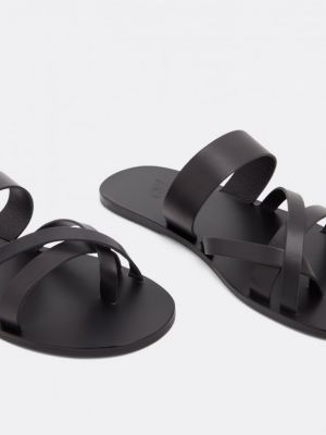 Кожаные сандалии Ancient Greek Sandals черные