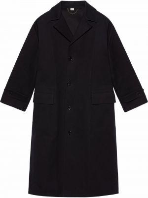 Kabát s potlačou Gucci čierna