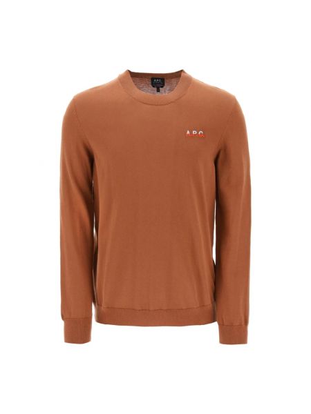 Sweatshirt A.p.c. braun