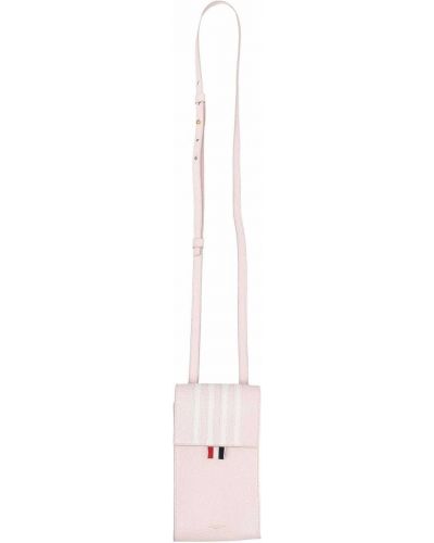 Τσάντα χιαστί Thom Browne ροζ