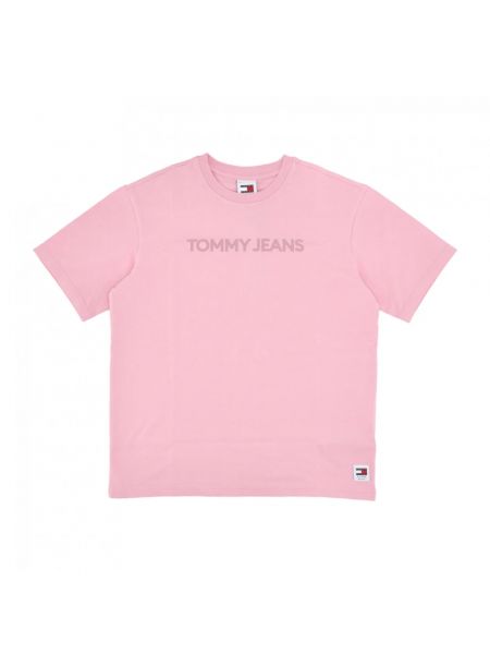 Koszulka Tommy Hilfiger różowa