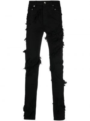 Skinny fit-jeans Rick Owens Drkshdw svart