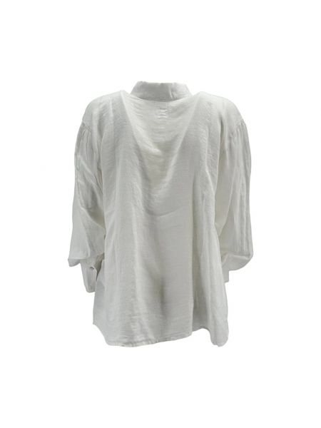 Camisa de lino 120% Lino blanco