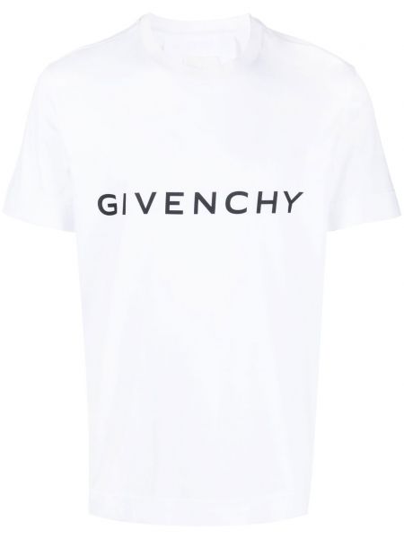 Tricou cu imagine Givenchy alb