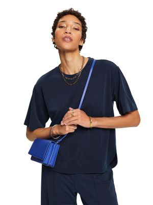 Oversized tričko Esprit modrá