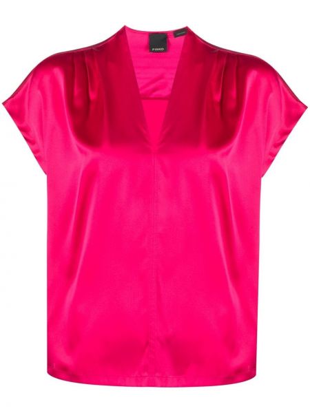 Kort blus Pinko rosa