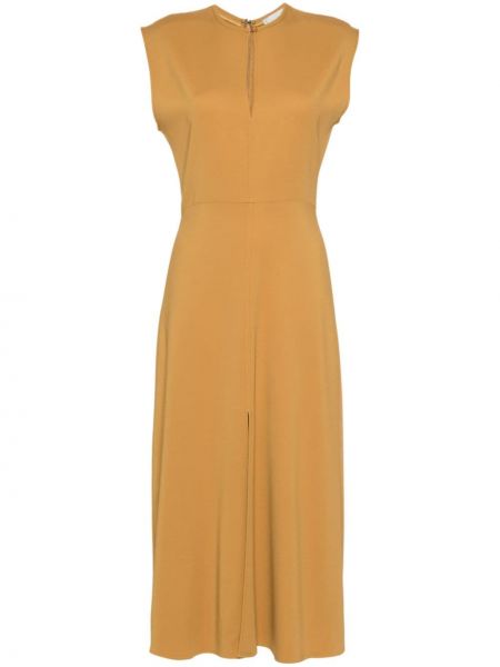 Kleid ausgestellt Forte_forte gelb