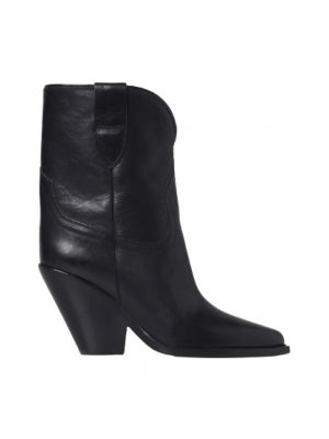 Chaussures de ville en cuir Isabel Marant noir