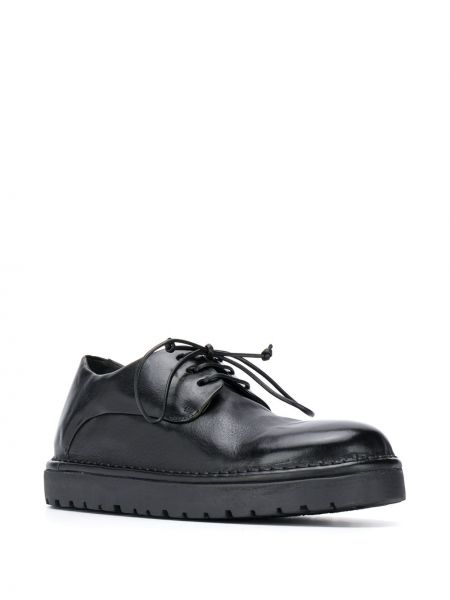 Nėriniuotos oksfordo batai su raišteliais Marsell juoda