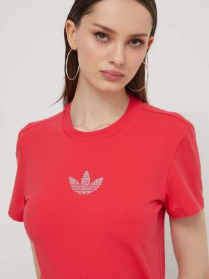 Majica Adidas Originals crvena