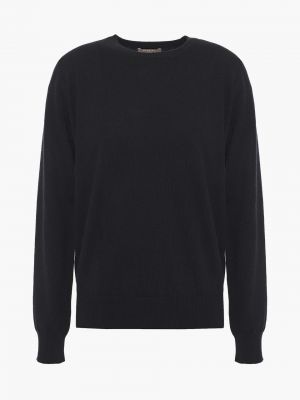 Кашемировый свитер N.peal, черный
