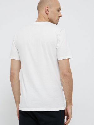 Bavlněné tričko s potiskem Burton bílé