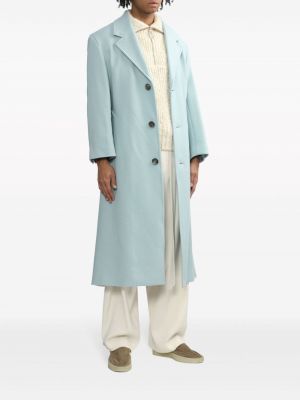 Vilnonis paltas Ami Paris mėlyna