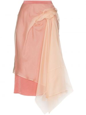 Midi sukně Sies Marjan, růžová