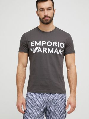 Majica Emporio Armani Underwear siva