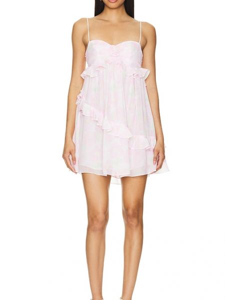 Mini vestido For Love And Lemons rosa