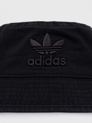 Хлопковая шапка Adidas Originals черная