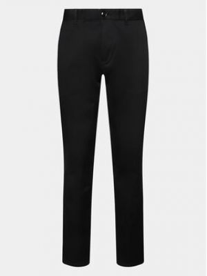 Pantalon chino slim Sisley noir