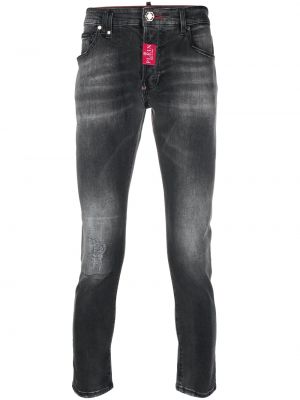 Straight leg jeans Philipp Plein nero
