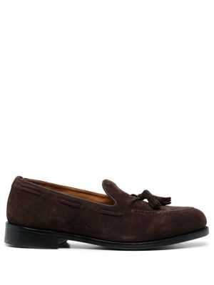Pantofi loafer din piele de căprioară Sebago maro