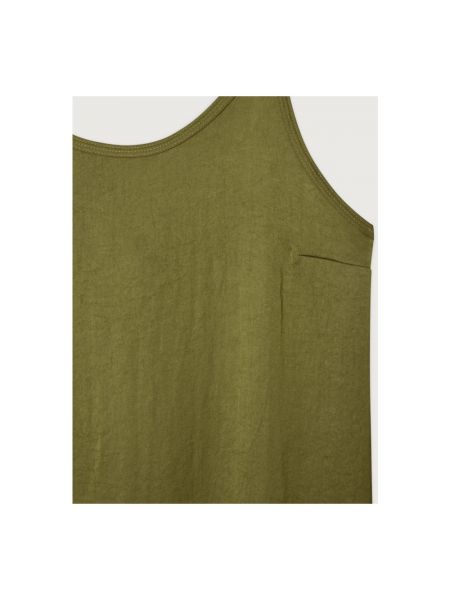 Ärmelloses kleid mit u-boot-ausschnitt American Vintage grün