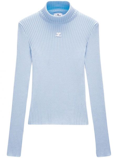 Top Courrèges blu