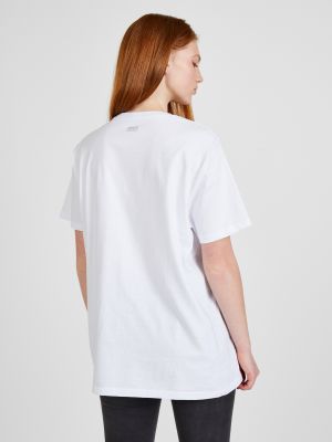 Oversized tričko Dobro. bílé