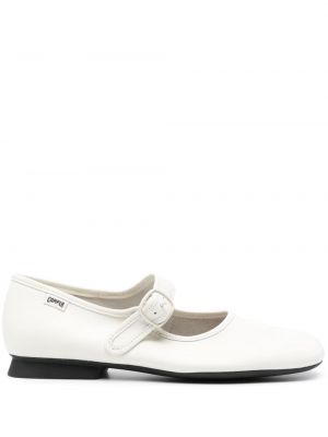 Кожени ниски обувки Camper бяло