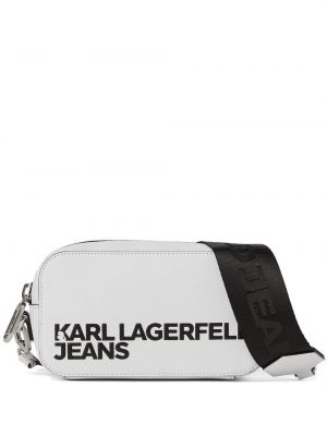 Crossbody táska Karl Lagerfeld Jeans fehér