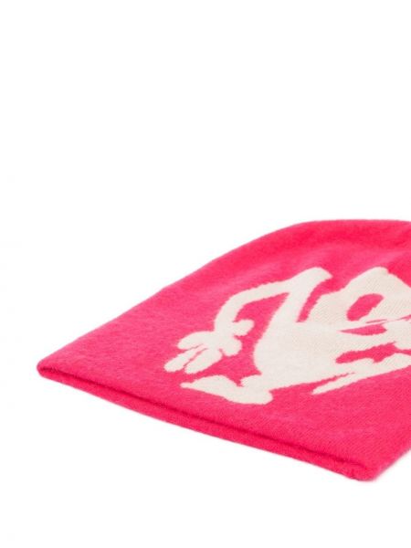 Mütze mit print Frenckenberger pink