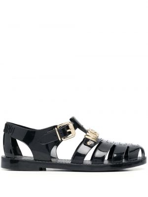 Sandaletter Moschino svart