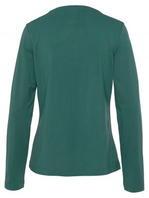Marškinėliai ilgomis rankovėmis Vivance žalia
