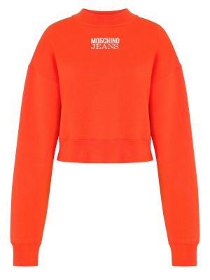 Свитшот Moschino Jeans оранжевый