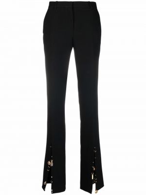 Pantalones bootcut Versace negro