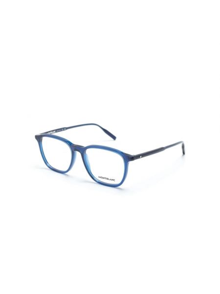 Okulary korekcyjne Montblanc niebieskie