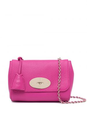 Bolsa de hombro Mulberry rosa