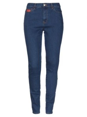 Jeans di cotone Gcds blu