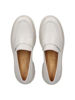 Loafers de ante Pomme D'or blanco