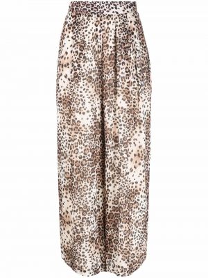 Nohavice s potlačou s leopardím vzorom Max & Moi