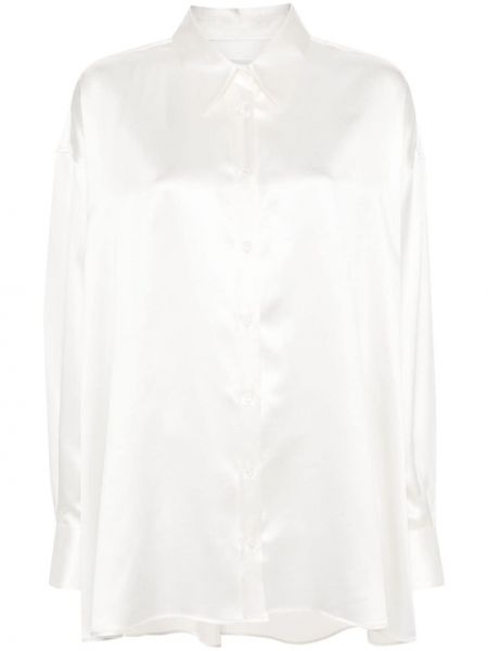 Svilena srajca Armarium bela