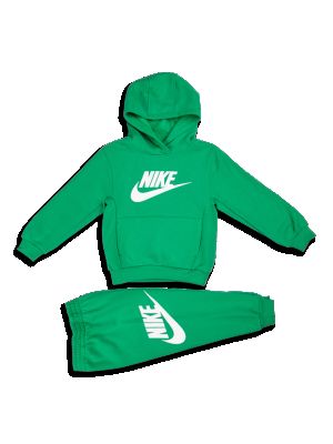 Survêtement en polaire en coton Nike vert