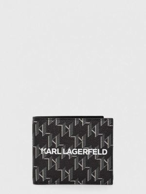 Pénztárca Karl Lagerfeld fekete