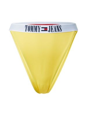 Κιλότα Tommy Jeans κίτρινο