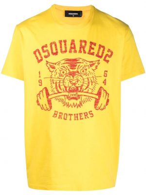 T-shirt Dsquared2 gul