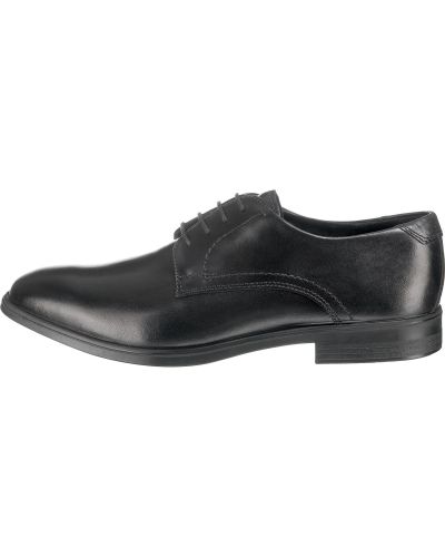 Pantofi cu șireturi Ecco negru