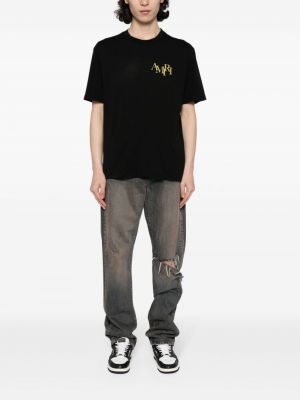 T-shirt en cristal Amiri noir