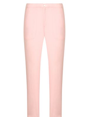 Розовые прямые брюки Liu Jo